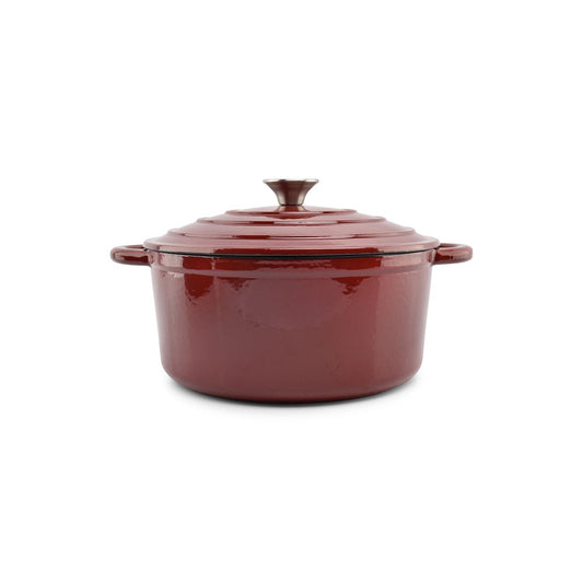 SP Kookpot 26 cm gietijzer rood Ferno