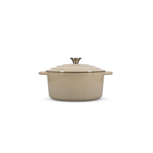 SP Kookpot 26 cm gietijzer beige Ferno